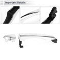 thumbnail image 4 of Reemplazo de manijas de puerta exteriores traseras derecha para Hyundai Tucson 2016-2020 de Unique Bargains, manija de puerta duradera No.83661D3010/83662D3010 ABS 1 pieza, 4 of 6