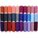 thumbnail image 4 of Hilos de coser de 60 colores por carrete Kit de costura de hilo de poliéster multiusos para coser a máquina a mano (60 colores), 4 of 5