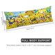thumbnail image 2 of Funda de almohada Pokémon, funda de almohada larga de cuerpo entero, almohada de compañero de juegos para niños, cojín de sofá, muebles para el hogar, decoraciones de cama de 20" x 54", 2 of 5