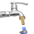 thumbnail image 4 of Brass Barb Hose Fitting Connector Adapter 8mm Barbed x 1/2 PT Female 5pcs, 4 of 4
