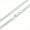 thumbnail image 5 of QQTDFG 925 Sterling Silver 5MM Sideways Chain Necklace For Men Women Jewelry Gift-45cm/18inch, 5 of 9