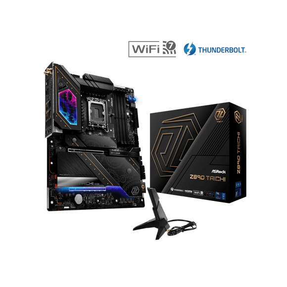 ASRock Z890 Taichi LGA 1851 Intel Z890 SATA 6Gb/s ATX Motherboard