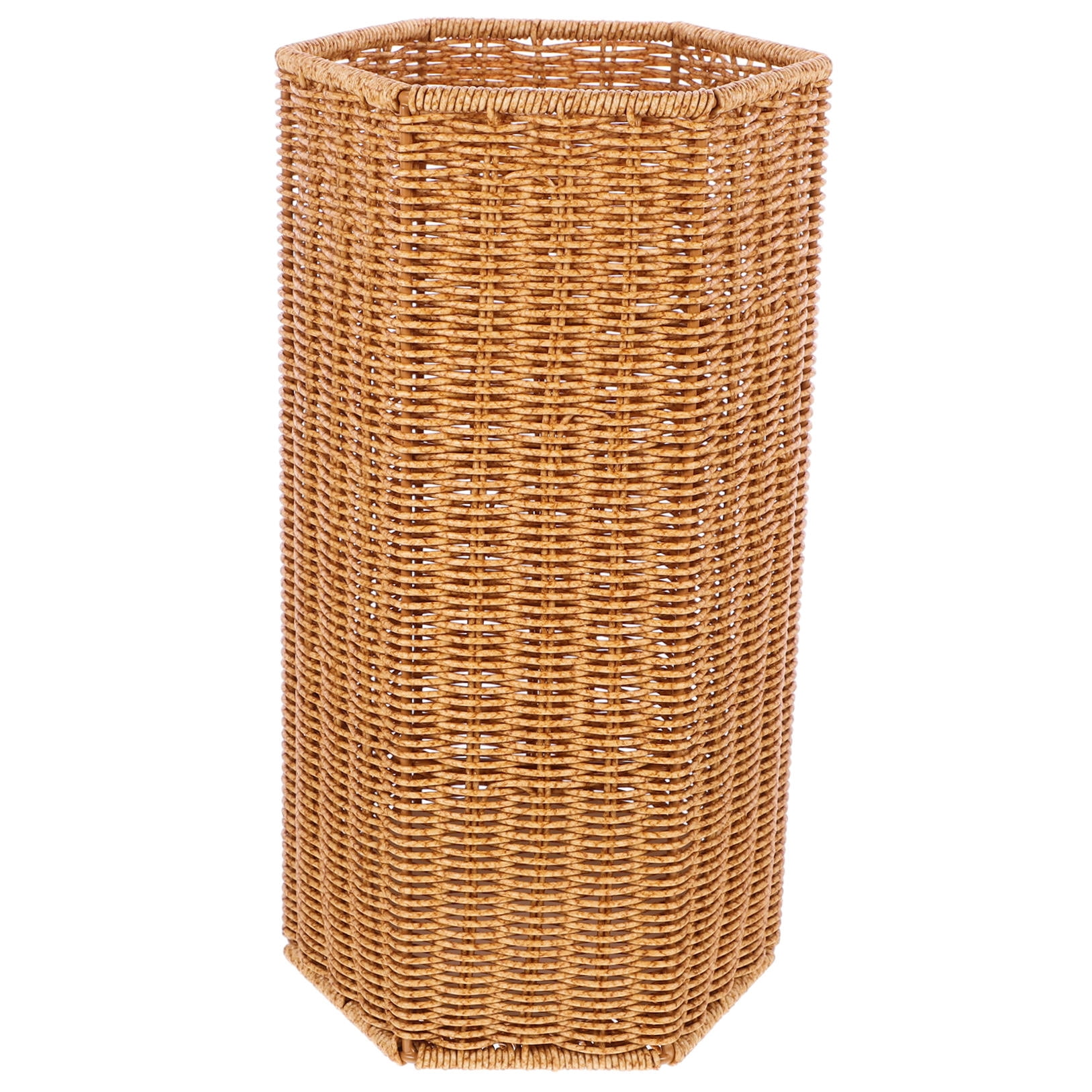 FRCOLOR Household Umbrella Bucket Woven Umbrella Stand Holder Modern Style Umbrella Storage Bucket