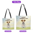 thumbnail image 5 of Cute Jack Russell Terrier Loves Dad Happy Father's Day All Over Print 3D Canvas Tote Bag Parson Jack Dog Lover Reusable Handbag - 12008, 5 of 5