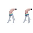 thumbnail image 2 of Calcetines de punto de tubo medio Sonducket para mujer Gris claro Talla única, 2 of 6