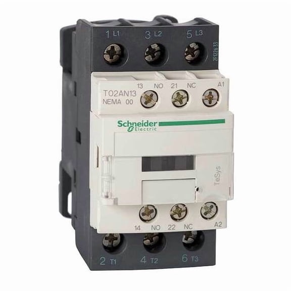 120VAC Non-Reversing Magnetic Contactor 3P 9A NEMA 00