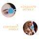 thumbnail image 3 of ADDHAT Puff Para Polvos Secos Con Mango Largo Ideal Para Uso En Casa Y, 3 of 8