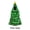 Multicolored Plush Ball, variant on Adult Christmas Tree Costume Suit with Tinsel Trim & Multicolored Plush Balls
