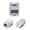 Gray, variant on Cables Direct Online Yellow Cat6 RJ45 Keystone Jack 45 Degree 8P8C 110 Punch-Down 1-Pack