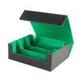 thumbnail image 2 of Ximing Deck Card Case Collectible Game Card Box Holds 1800 Cards for Baseball Cards Green, 2 of 9