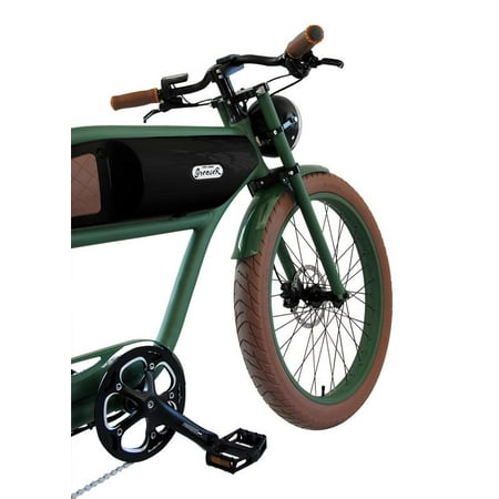 greaser retro style electric bike