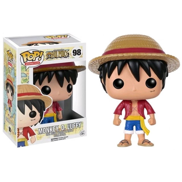 Anime ONE PIECE RED Portgas·D·Ace #100 Luffy #921 #98 Brook #358 Vinilo One Piece Ace Figuras Regalos hola suerte unisex