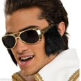 thumbnail image 4 of Jacobson Hat Company Gold Frame Classic Elvis Costume Sunglasses w/ Sideburns,One Size, 4 of 4