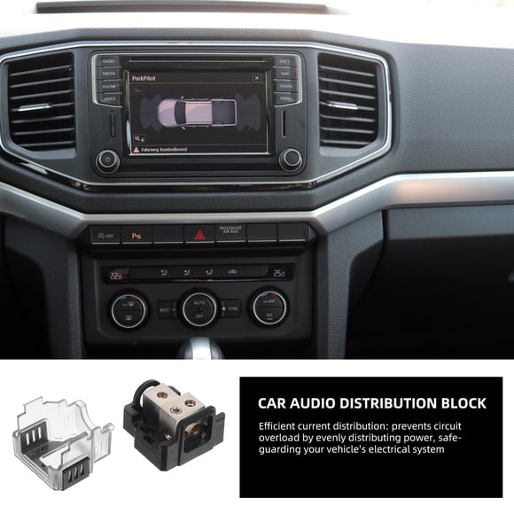 FOMIYES Distribuidor De Audio Para Automóvil Con Conexión Confiable Y Montaje Sencillo Multicolor