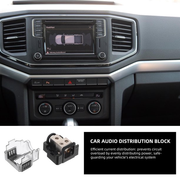 FOMIYES Distribuidor De Audio Para Automóvil Con Conexión Confiable Y Montaje Sencillo Multicolor