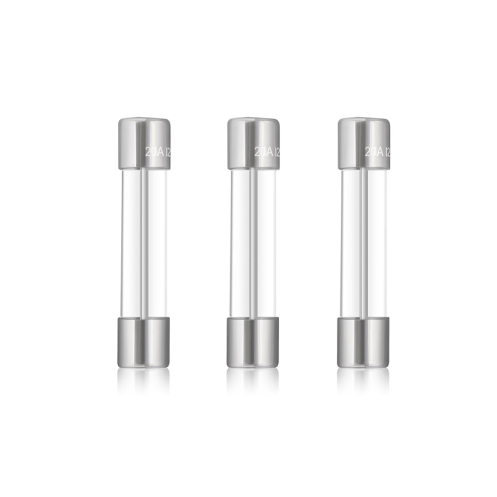 3Pcs 20 Amp 125 Volt Microwave Oven Fuses for GE, for Frigidaire