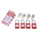 thumbnail image 3 of Cerraduras De Bloqueo Y Etiquetado, Resistencia Al Impacto Kit De Bloqueo De Seguridad Larga Durabilidad Alta Seguridad Con Llaves Etiquetas Loto Para Energía Eléctrica, 3 of 8