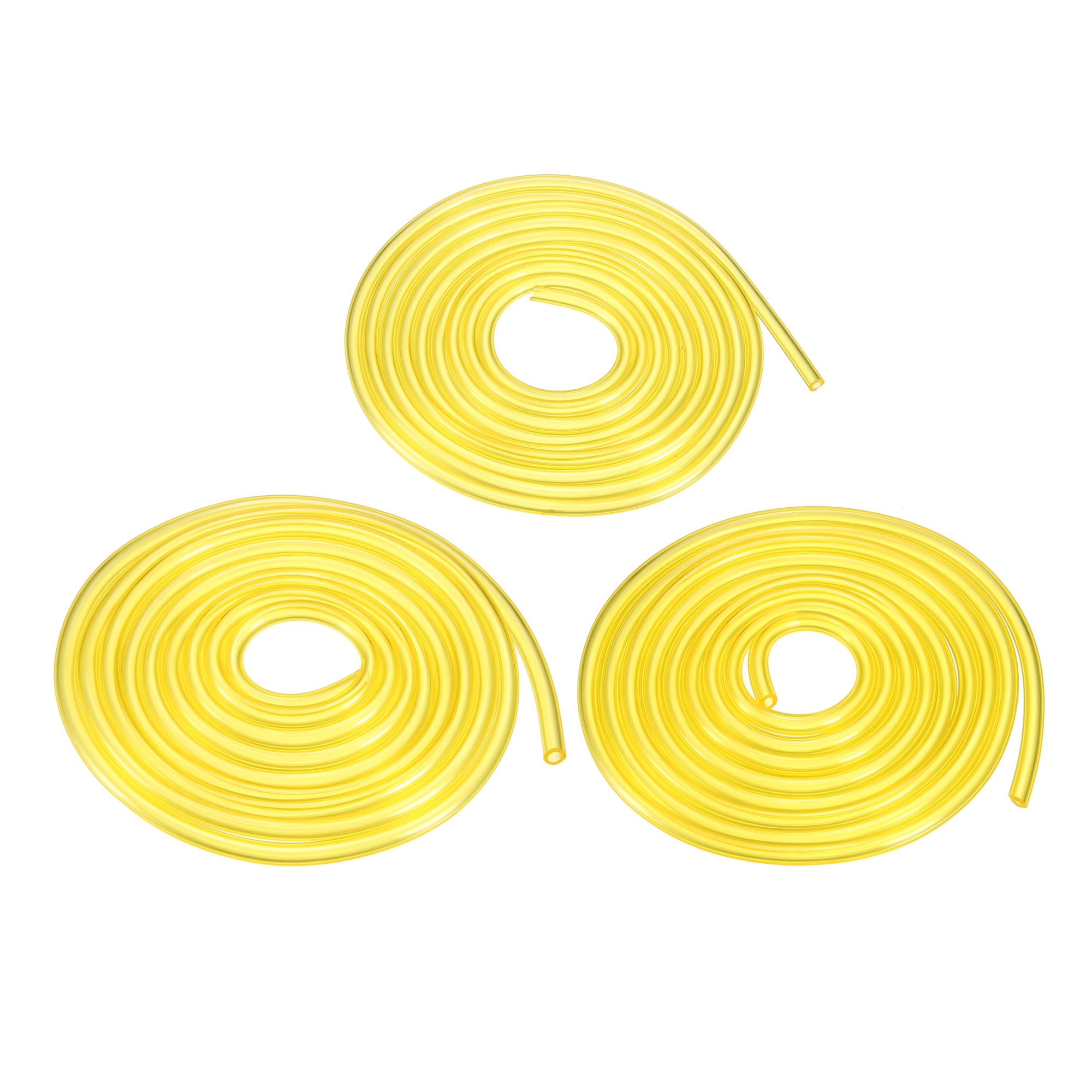 6 Ft Petrol Fuel Line Hose 3 Size PVC Soft Pipeline for Common 2 Cycle