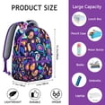 thumbnail image 6 of Paisley Print Gift Backpack - Trendy School Bookbag for College Students, Waterproof Backpack with Laptop Sleeve for Women & Men, Stylish Paisley Design, 6 of 6