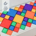 thumbnail image 2 of CONNETIX Magnetic Tiles, Rainbow Square Pack, 42 Pieces, 2 of 6