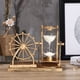thumbnail image 4 of Xihbxyly Bola de Nieve de Cristal, Diseño de Torre de Reloj de Arena Vintage, Artesanía En Relieve, Luces Brillantes, Decoración Navideña de Mesa, Decoración para Sala de Estar o Dormitorio, Tamaño d, 4 of 6