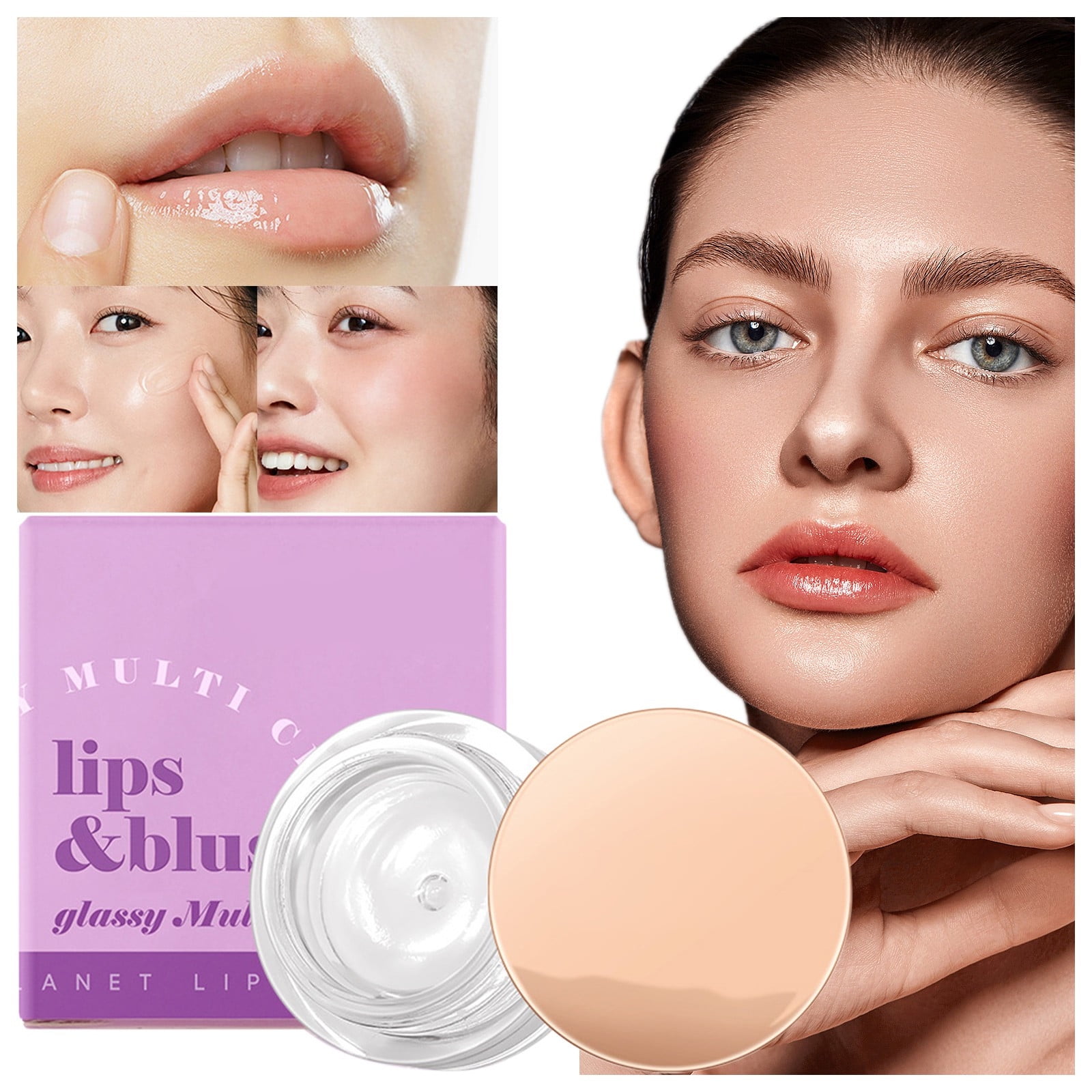 Color Changing Lip And Cheek Glos Moisturizing Light And Light Can