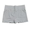 thumbnail image 2 of HAJWOH Women Seamless High Waist Ribbed Band Soft Stretch Safety Shorts Tummy Control Flat-cut Underwear for Dresses and Skirts, 2 of 5