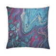 thumbnail image 2 of Ahgly Company Coussin Décoratif d'Extérieur à Éclaboussures de Peinture Abstraite, 18 Po X 18 Po, 2 of 6