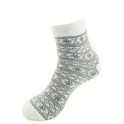 Women's Double Layer Thick Super Soft Cozy Warm Fuzzy Comfy Home Indoor Outdoor Cabin Sock, Style 57