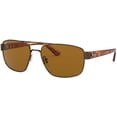 thumbnail image 3 of Ray-Ban Rb3663 Metal Rectangular Sunglasses, 3 of 5