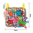thumbnail image 3 of Juguete para masticar loro de juguete de pared de forrajeo para pájaros con Yuyangstore Juguetes para pájaros y loros, 3 of 8