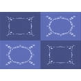 thumbnail image 1 of Ahgly Company Indoor Rectangle Patterned Light Slate Blue Area Rugs, 7' x 9', 1 of 6