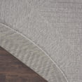 thumbnail image 5 of Nourison Palamos Indoor/outdoor Geometric Contemporary Light Grey Area Rug, 5 of 9