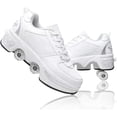 thumbnail image 1 of Chaussures de Patins à Roulettes Déformation Chaussures de Marche Automatiques avec Roue à Déformation à Double Rangée Chaussures de Patinage pour Adultes et Enfants, 1 of 5