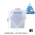 thumbnail image 1 of Molde de velas DIY, molde de velas de cera, vela de yeso de aromaterapia, molde de silicona 3D hecho a mano, moldes de jabón de cubo de soja Tan Jianjun unisex, 1 of 2