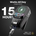 thumbnail image 2 of Altavoz Bluetooth portátil impermeable INFURTURE Clip negro, 2 of 8