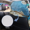 thumbnail image 5 of Garronmavis Beach Print Car Seat Towel Cover 1 PC Sweat Resistant for Post Gym Workout Breathable Non-Slip Washable with Storage Bag Universal Fit for Cars SUVs Trucks Sedans Vans, 5 of 9