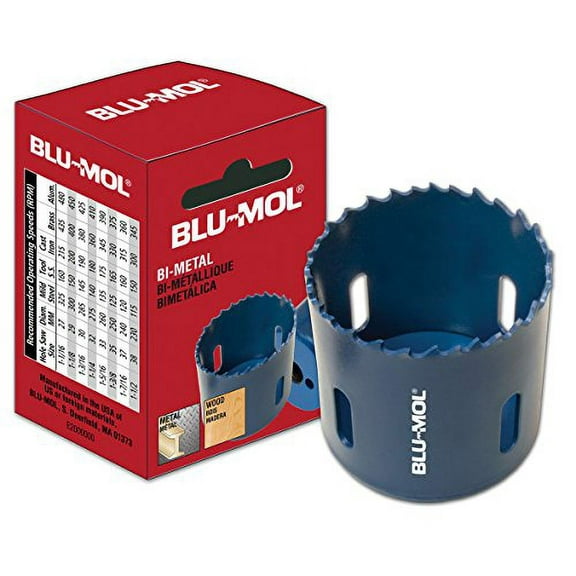 Disston E0102456 6-Inch Boxed Blu-Mol Bi-Metal Hole Saws, 152mm