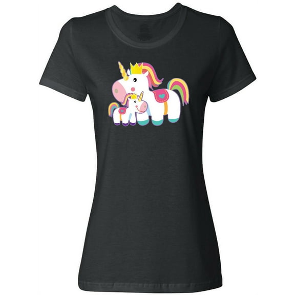 Inktastic Unicorn Lover Mom Daughter Grandma Grandchild Women's T-Shirt