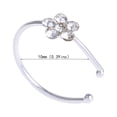 thumbnail image 3 of TIMIFIS Nose Rings Double Nose Hoop Ring For Single Piercing Nose Hoop, Nose Ring Hoop For Women - Summer, 3 of 4