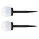 thumbnail image 3 of Solar Powered Outdoor Lights for Decoration White ABS Material 2 Pcs, 3 of 3