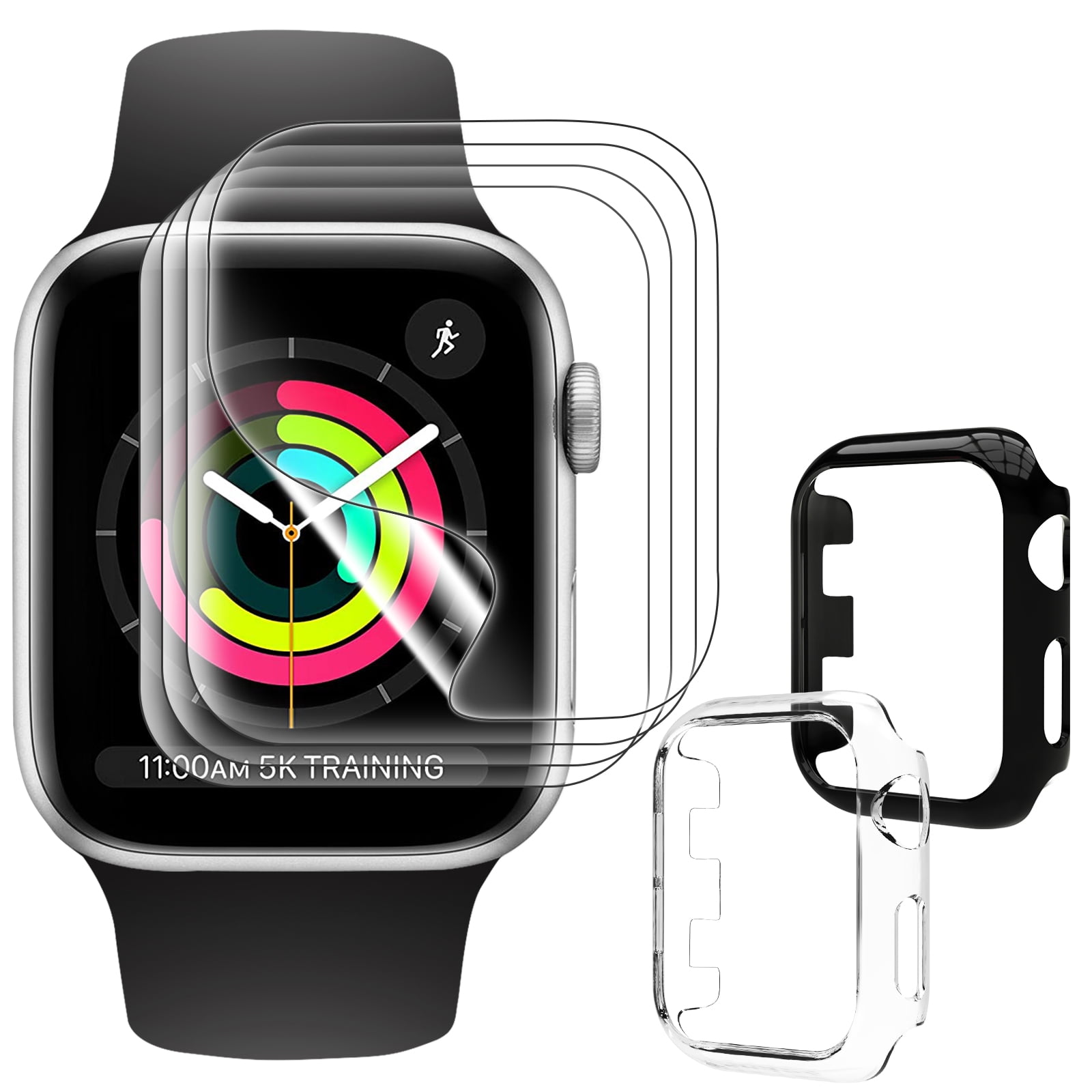 [6 Packs] DABAOZA Compatible 38MM for Apple Watch Screen Protector