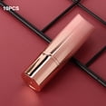thumbnail image 3 of 10pcs DIY Empty Lipstick Tubes, Round Empty Lipstick Tube Lip Balm Refillable Shell Container, Refillable Lipstick Case for Makeup Accessories Pink, 3 of 9