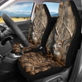 thumbnail image 2 of Garronmavis Hunting Forest Car Seat Cover of 2 Auto Universal Interior Protector Thin Washable Front Seat Cover Automative Decorative, 2 of 6