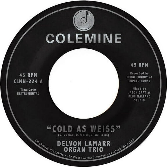 Delvon Lamarr Organ Trio - Cold As Weiss - Music & Performance - Vinyl [7-Inch]