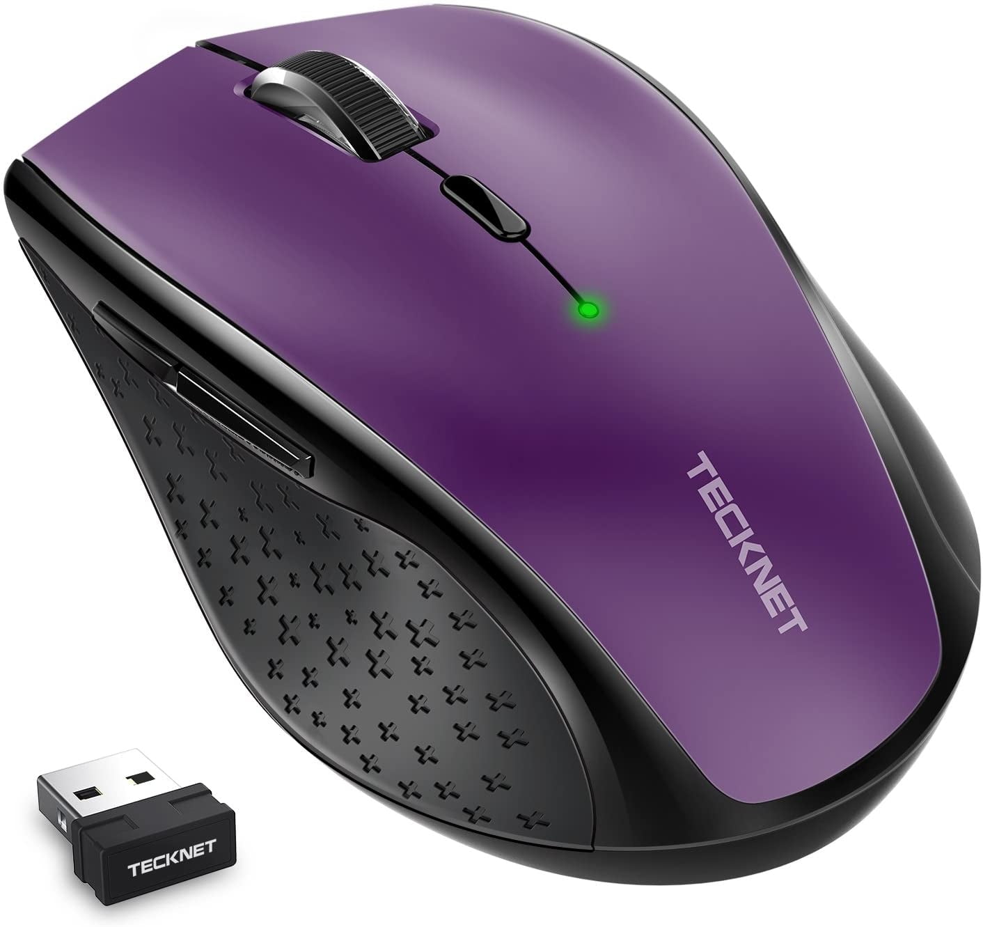 Ratón Inalámbrico Óptico Portátil TECKNET Classic 2.4G con Receptor USB ...