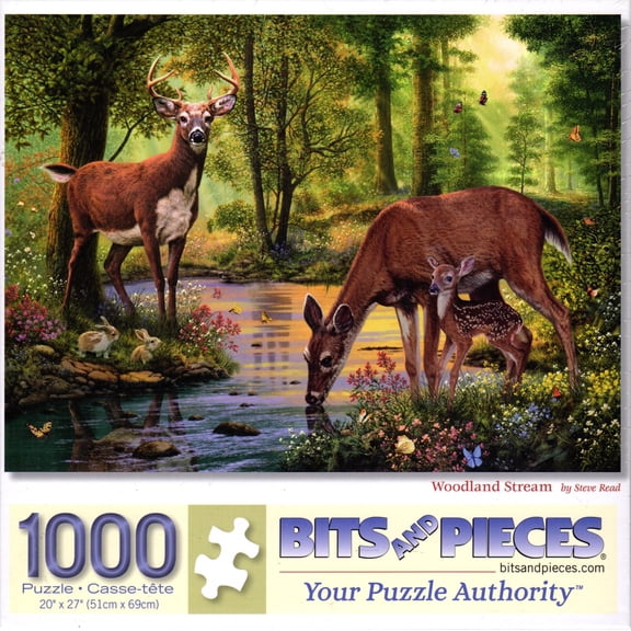 Woodland Stream 1000 Piece Puzzle