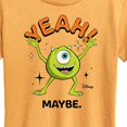 thumbnail image 3 of Monsters Inc. - Mike Yeah Maybe  - Women's Short Sleeve Graphic T-Shirt, 3 of 6