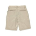 thumbnail image 2 of French Toast Boys Adjustable Waist Flat Front Stretch Performance Moisture-Wicking Shorts, SIZE 4-20, 2 of 2