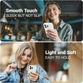 thumbnail image 2 of Magnetic for iPhone 13 Pro Phone Case, [Compatible with MagSafe][Military Shockproof Protection] Silicone Case with Soft Microfiber Lining, Camera & Screen Protection 6.1 inch, White, 2 of 15